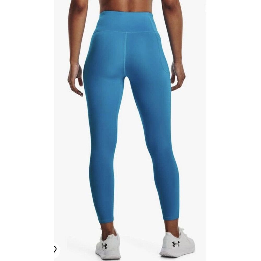 Under Armour Womens‎ Plus 1X Blue Movement Ankle Leggings Athletic Pockets New